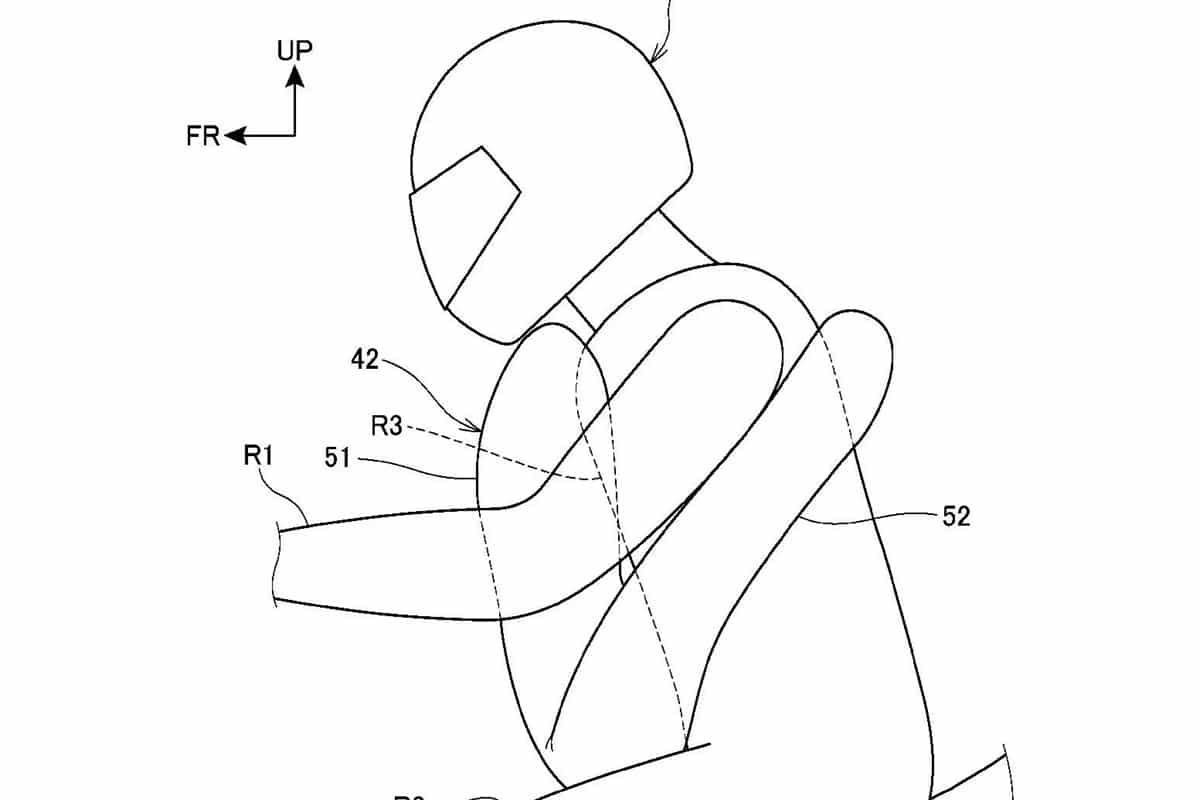 Honda continues to evolve its motorcycle airbag system
