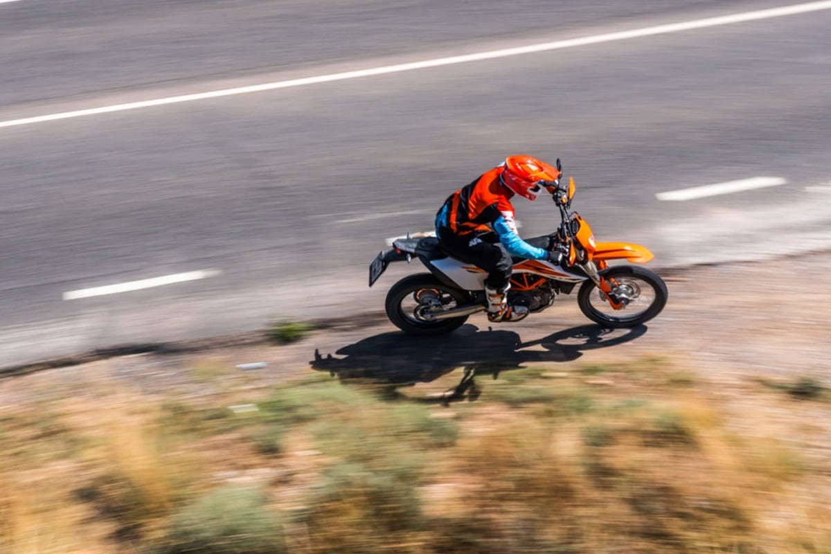Do you like to practice enduro? Be careful of the fines you are exposed to.