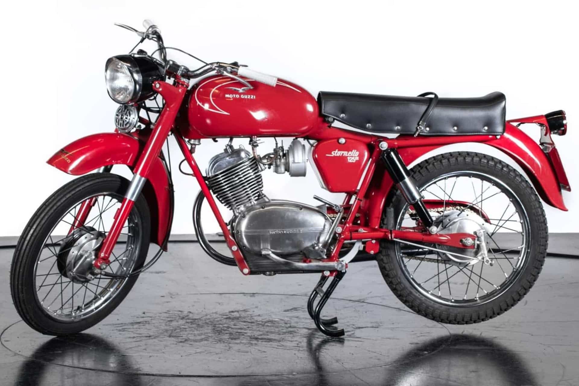 Is Moto Guzzi planning to resurrect the Stornello acronym on a medium-displacement scrambler?