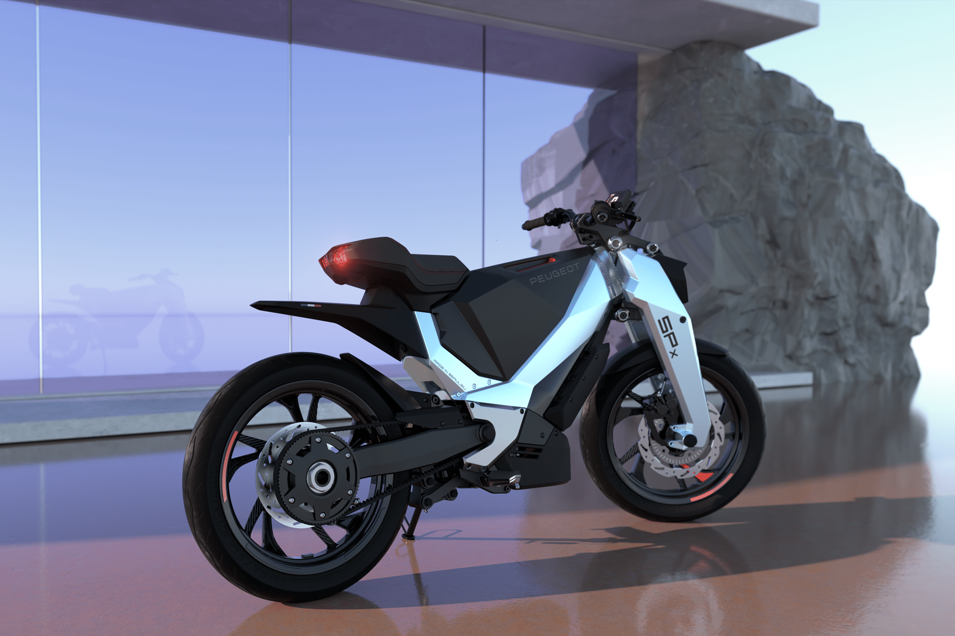 "SPx Project"The vision of the future through the prism of Peugeot Motorcycles