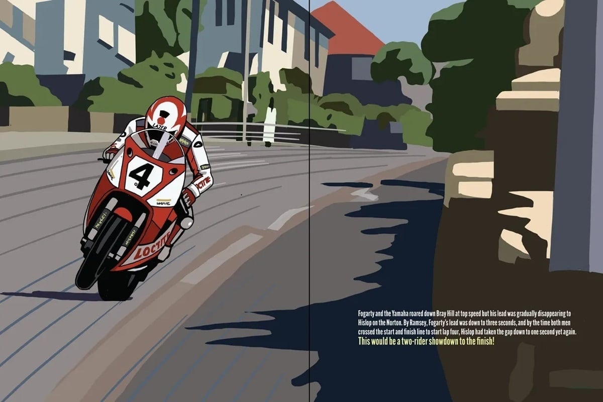 New book "Race of the Titans": The 1992 Senior TT like you've never experienced it before
