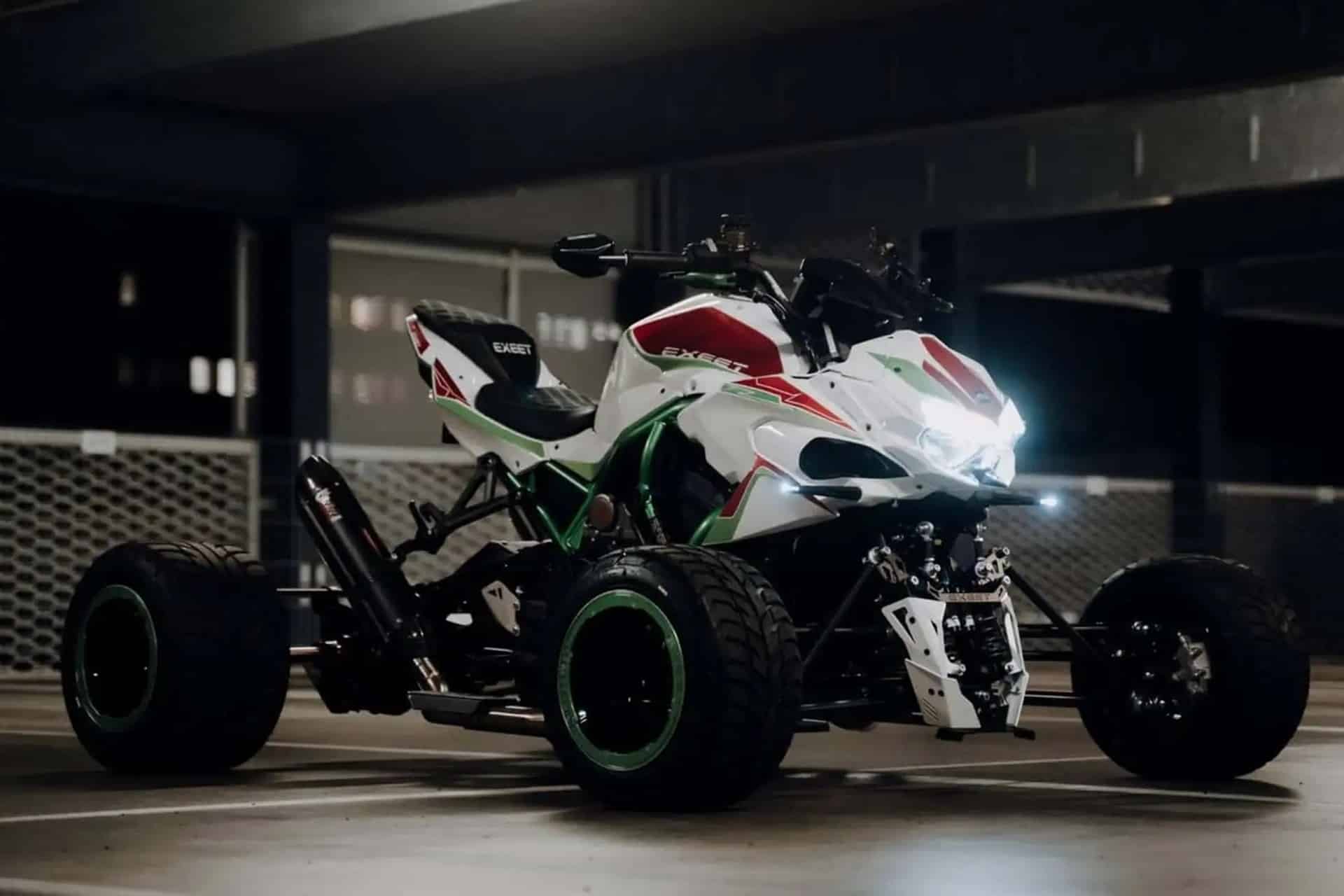 ATVs will never seem the same again when you meet one of the Exeet Quads models.