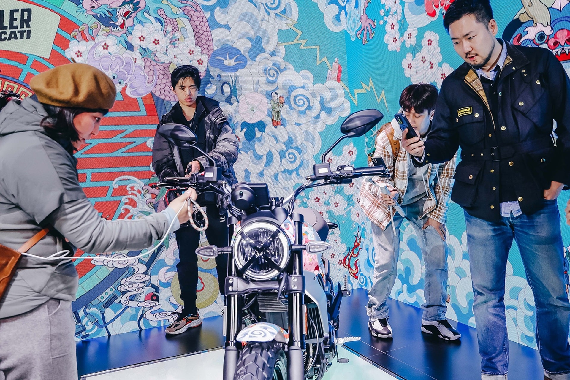 The Ducati Scrambler Next-Gen debuts in China