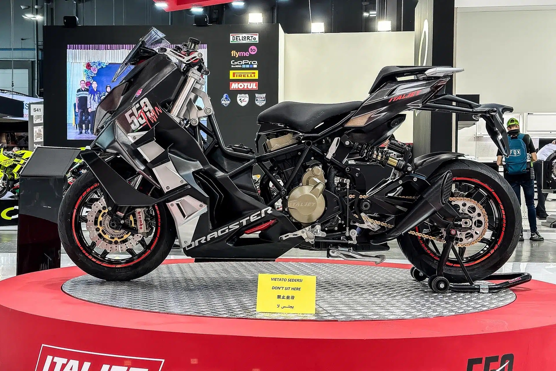 Italjet new official sponsor of the Gresini MotoGP team