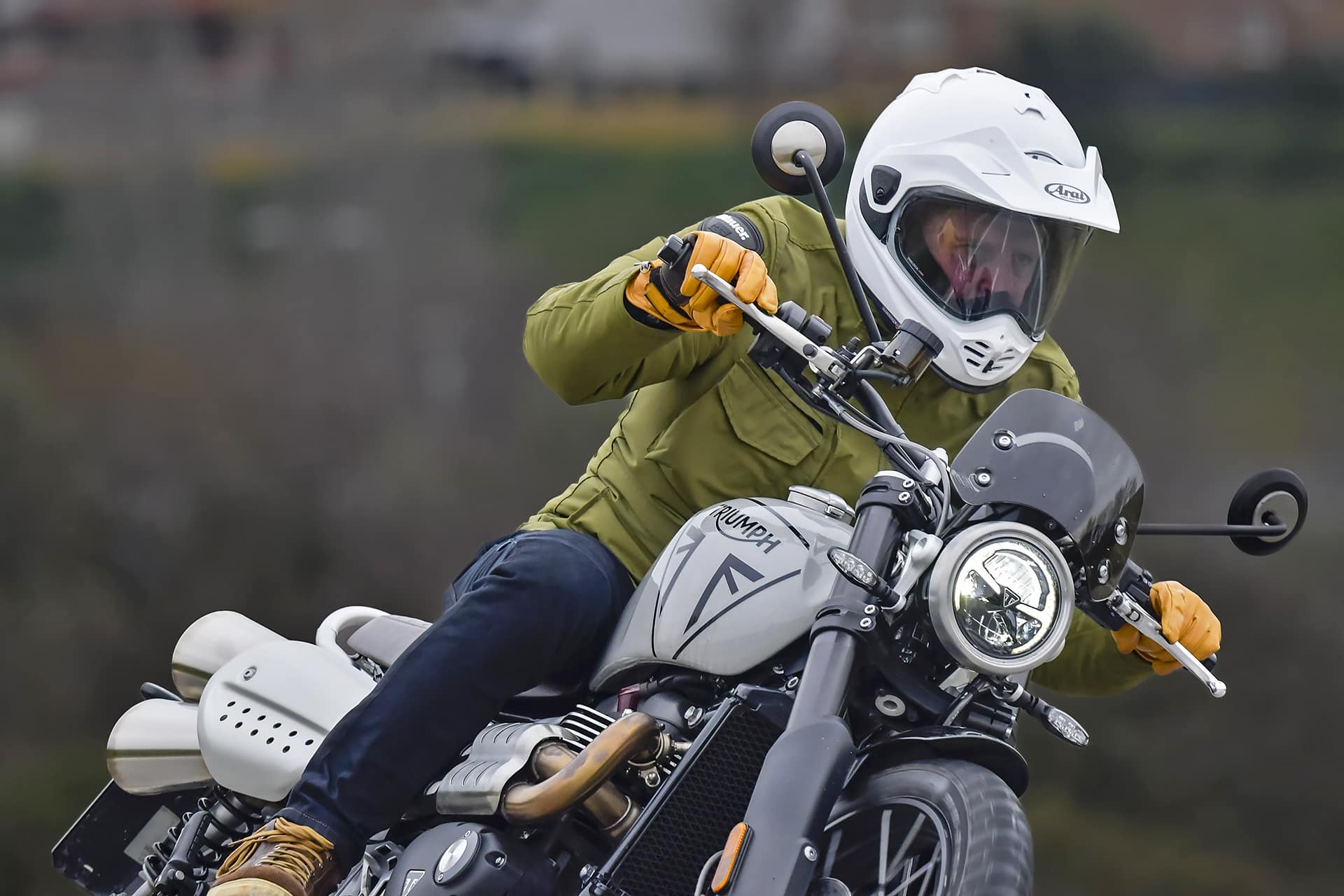 Prueba Triumph Scrambler 1200 X