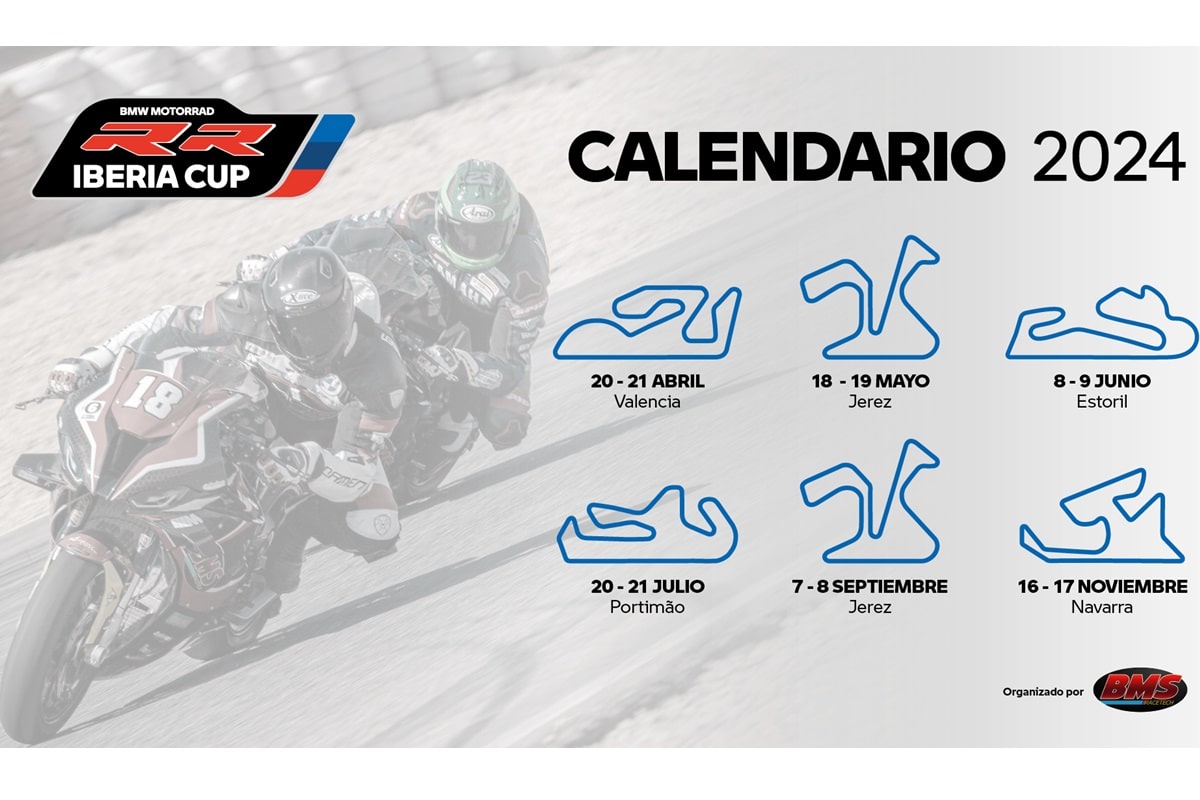 Inscripciones abiertas para la 2ª edición de la BMW Motorrad RR Iberia Cup