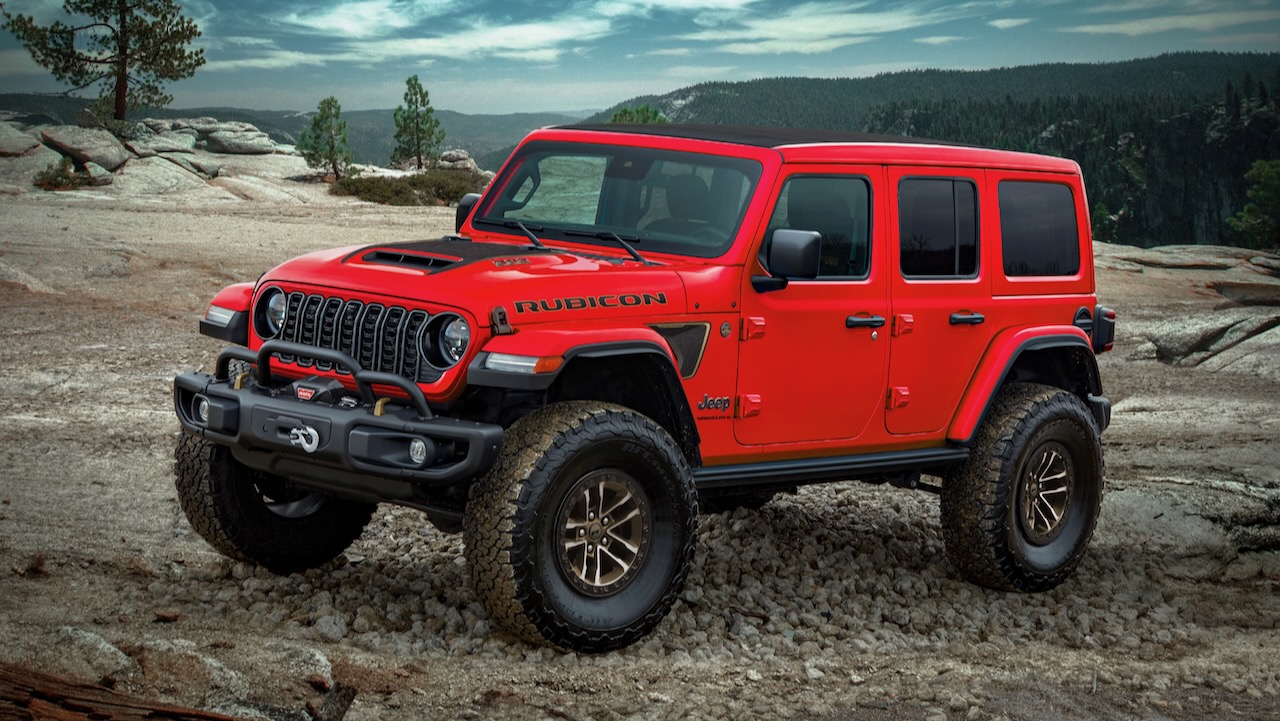 This is the last Jeep Wrangler with a V8 engine that we will not taste in Europe