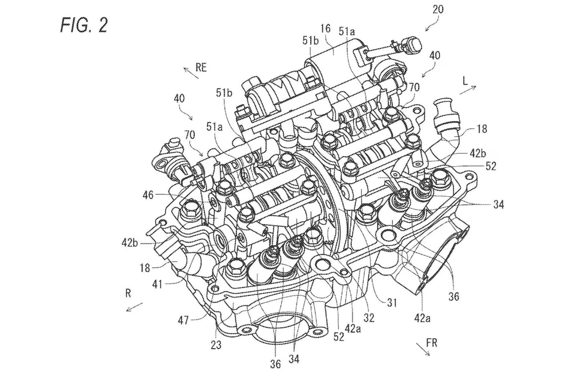 Suzuki patente sincronización variable de válvulas