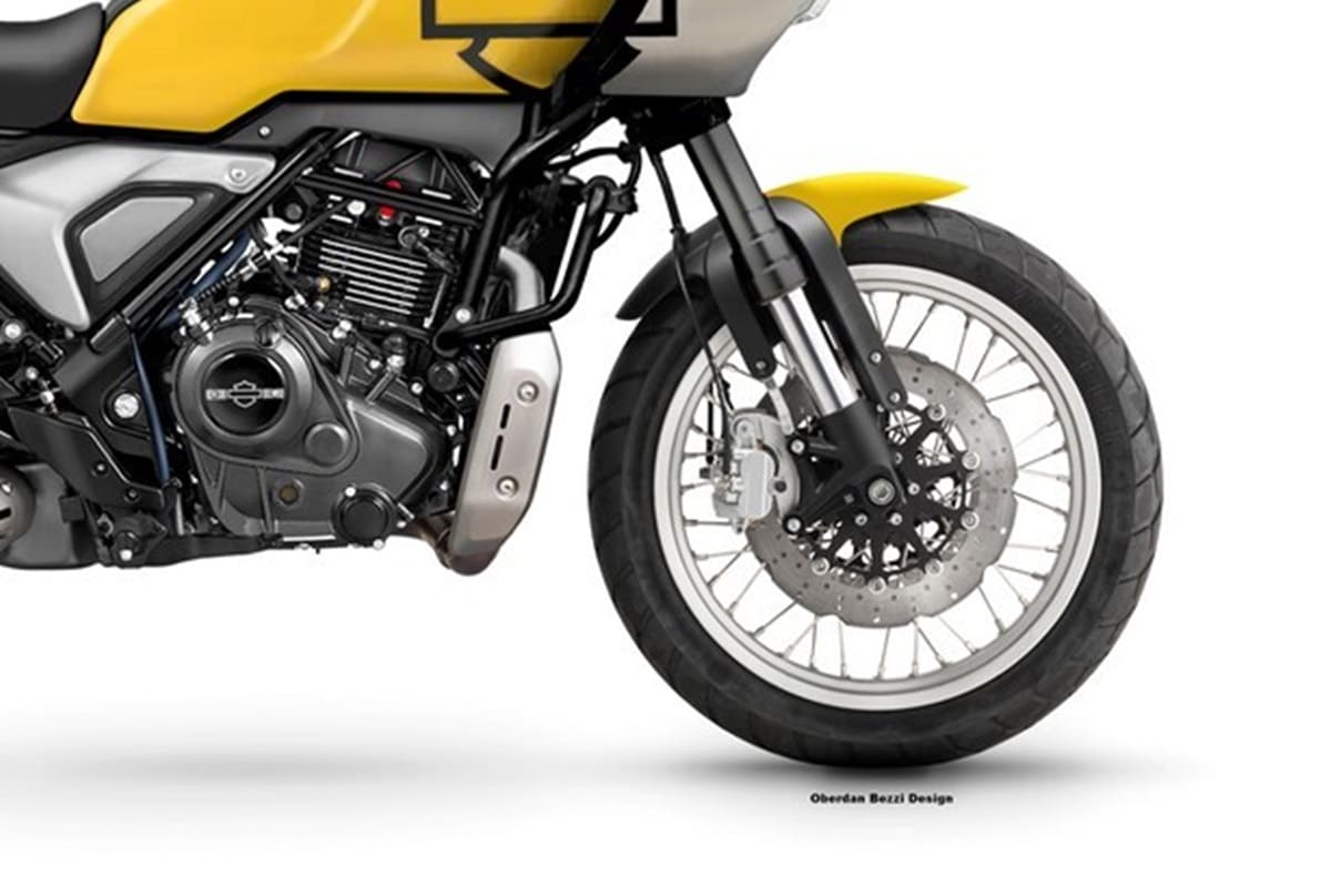 Harley-Davidson 443 Pan Asia: Oberdan Bezzi "giving ideas" to the bosses of Milwaukee