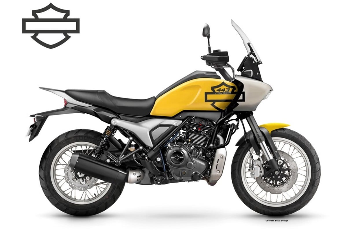 Harley-Davidson 443 Pan Asia: Oberdan Bezzi "dando ideas" a los mandamases de Milwaukee