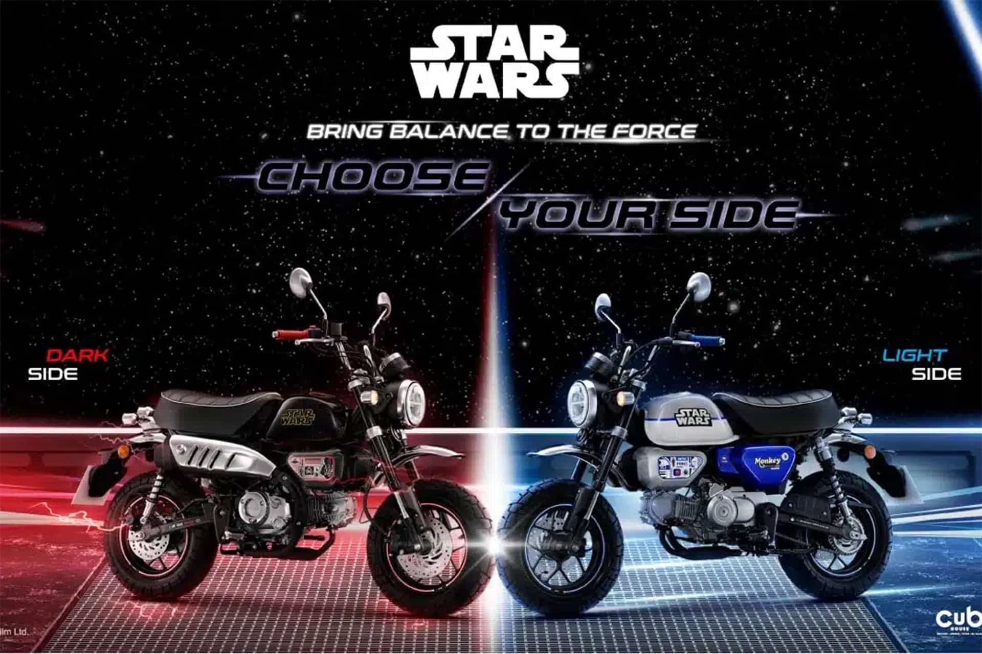 Una buena noticia: ¡Hay unas Honda Monkey Star Wars Edition!