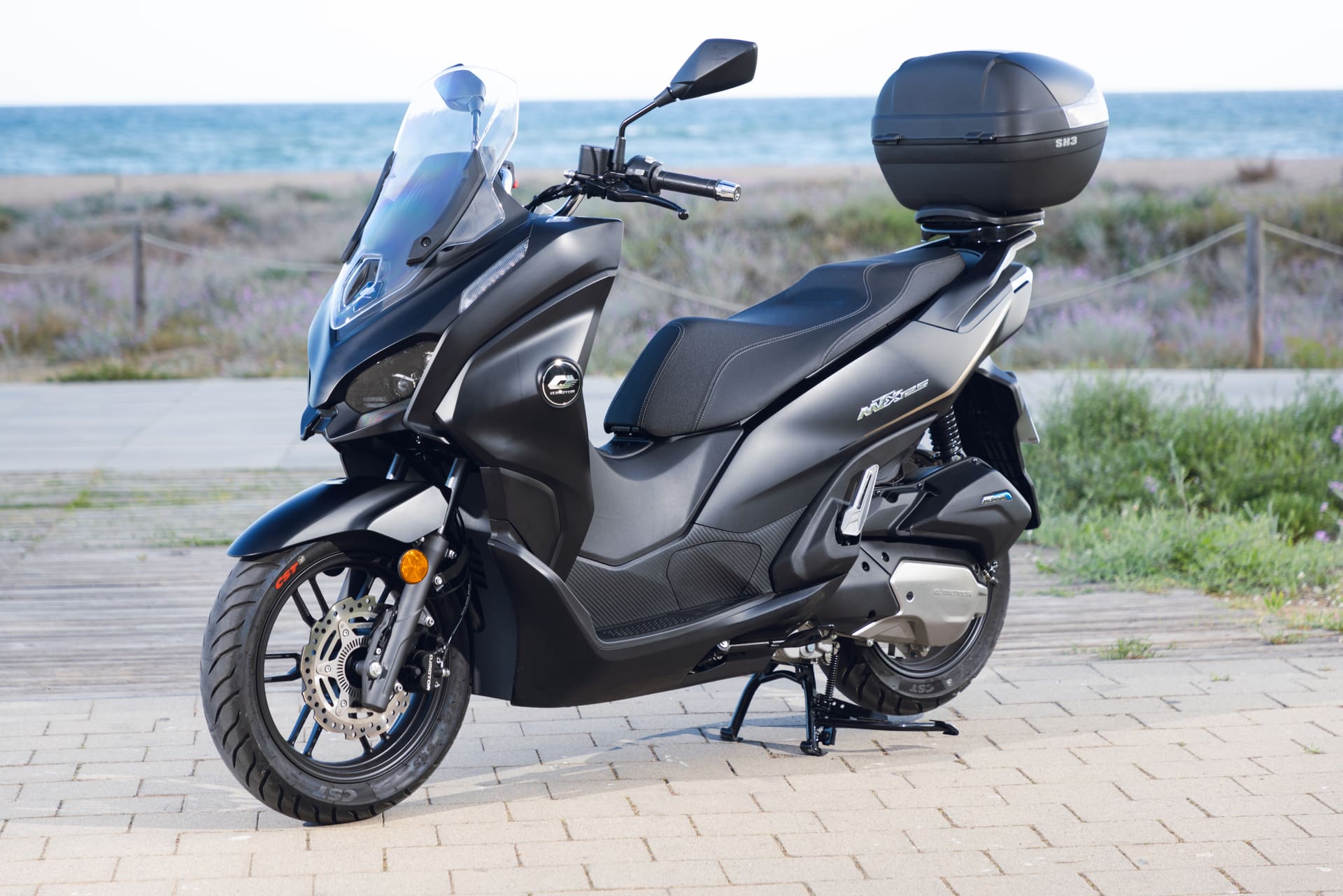 QJ Motor scooter range test