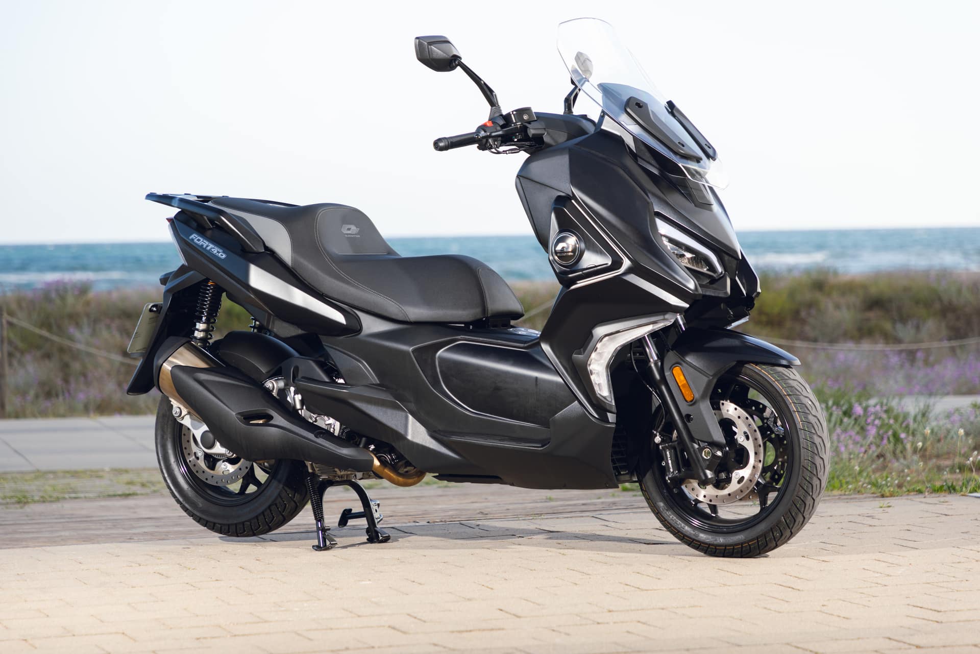 QJ Motor scooter range test