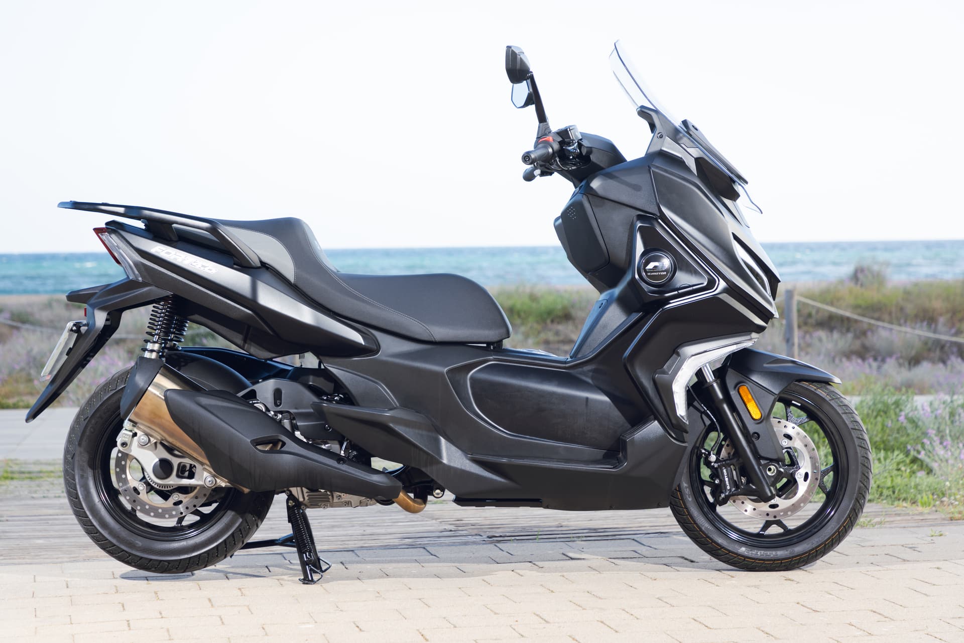 QJ Motor scooter range test