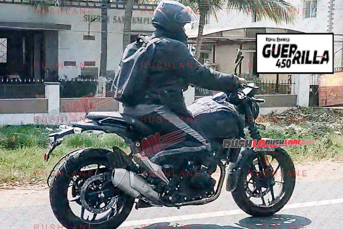 Se filtra el logotipo que lucirá la nueva Guerrilla 450 de Royal Enfield