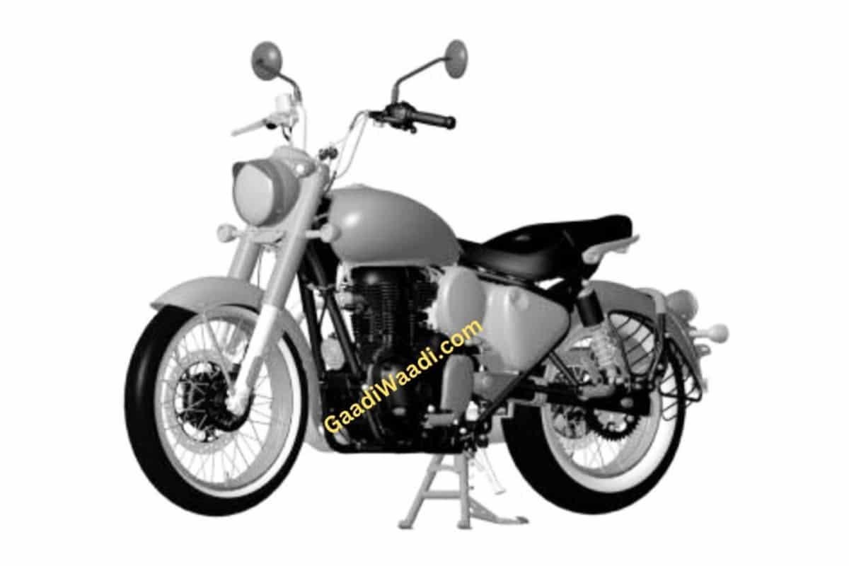 La nueva variante bobber de la actual Royal Enfield Classic 350 está en camino