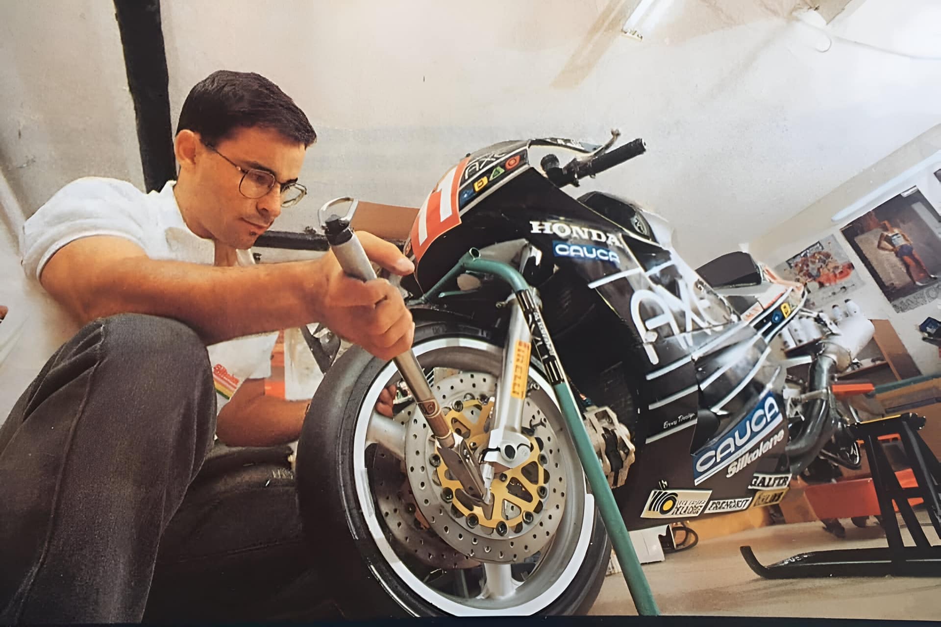 20 years without César Agüi