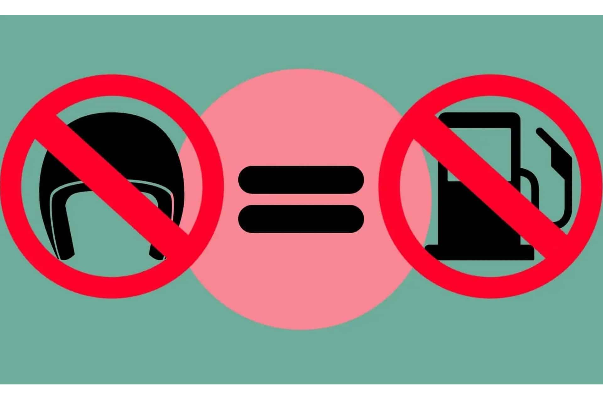 Sin casco no hay gasolina La política para evitar fallecidos por accidente de moto que intenta implementar el gobierno indio