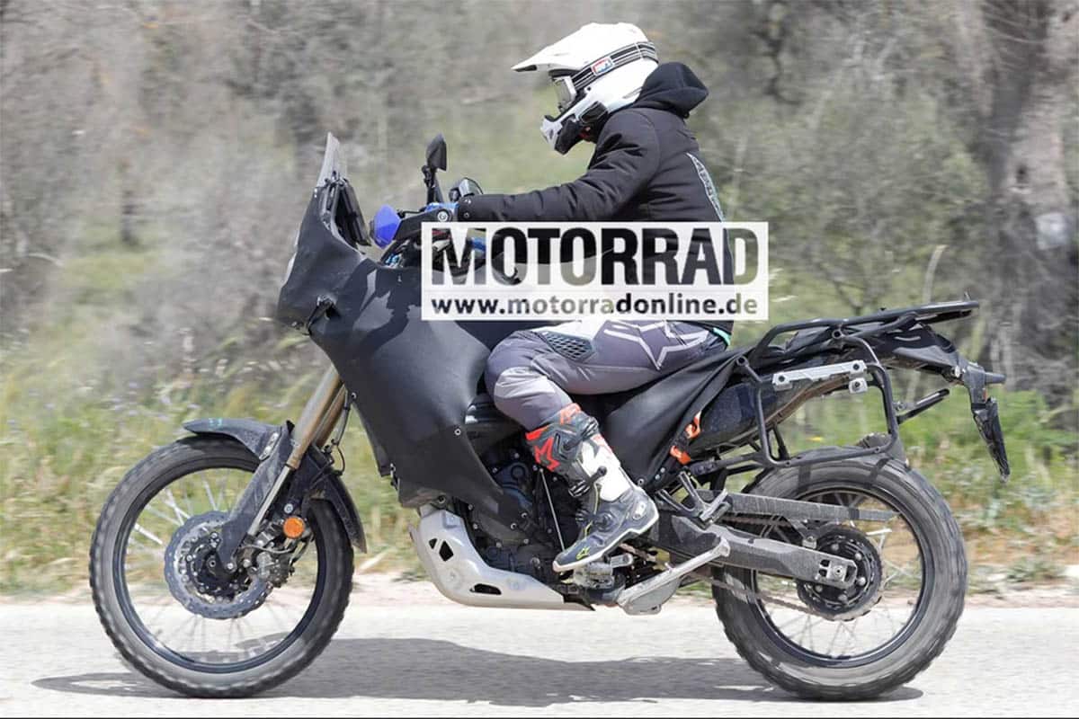 The cycle part receives significant modifications