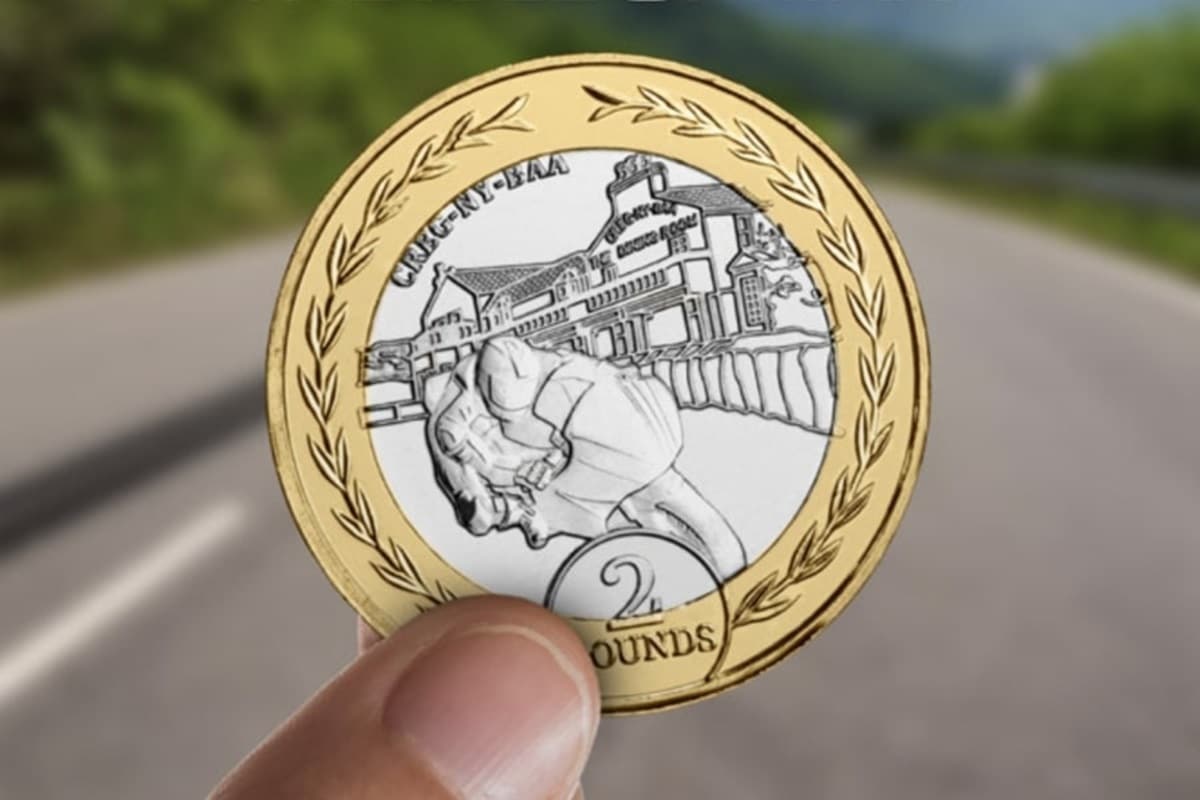 The Isle of Man TT now has its 2 pound commemorative coin