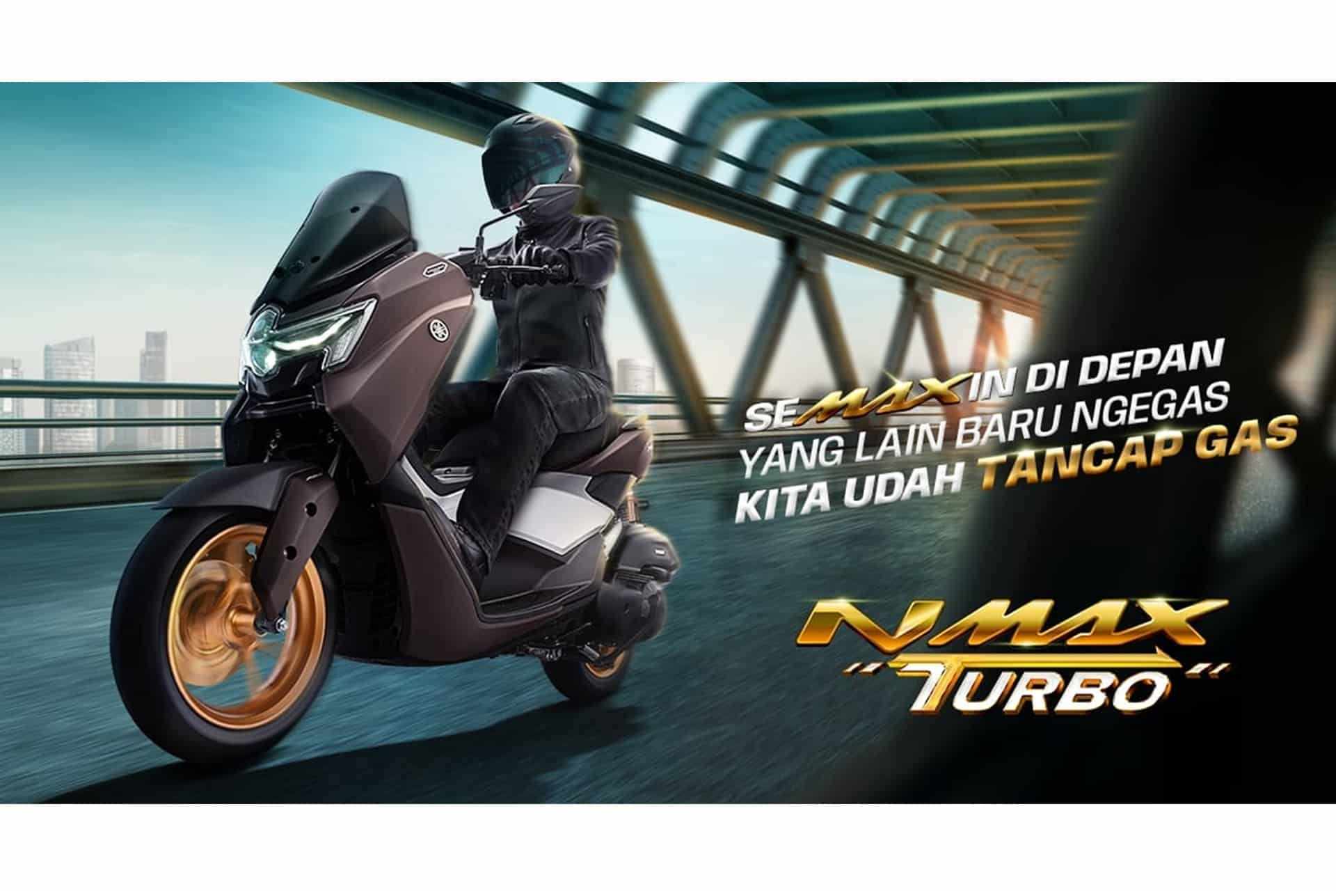 Yamaha launches the NMAX Turbo.  Your popular scooter is now equipped to be the king of accelerations