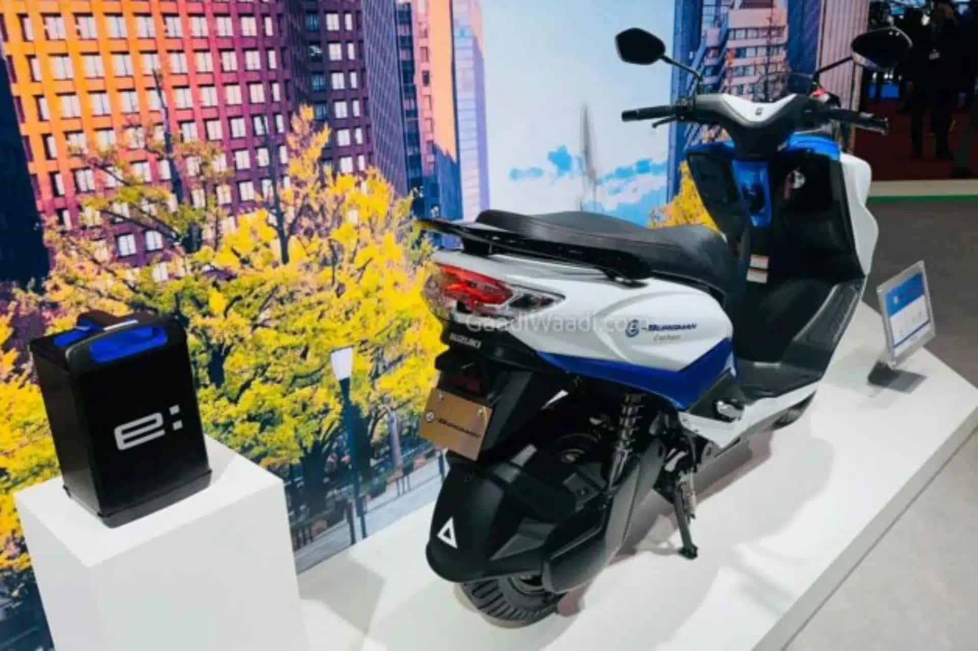 Burgman Street Electric: This will be Suzuki's first plug-in scooter