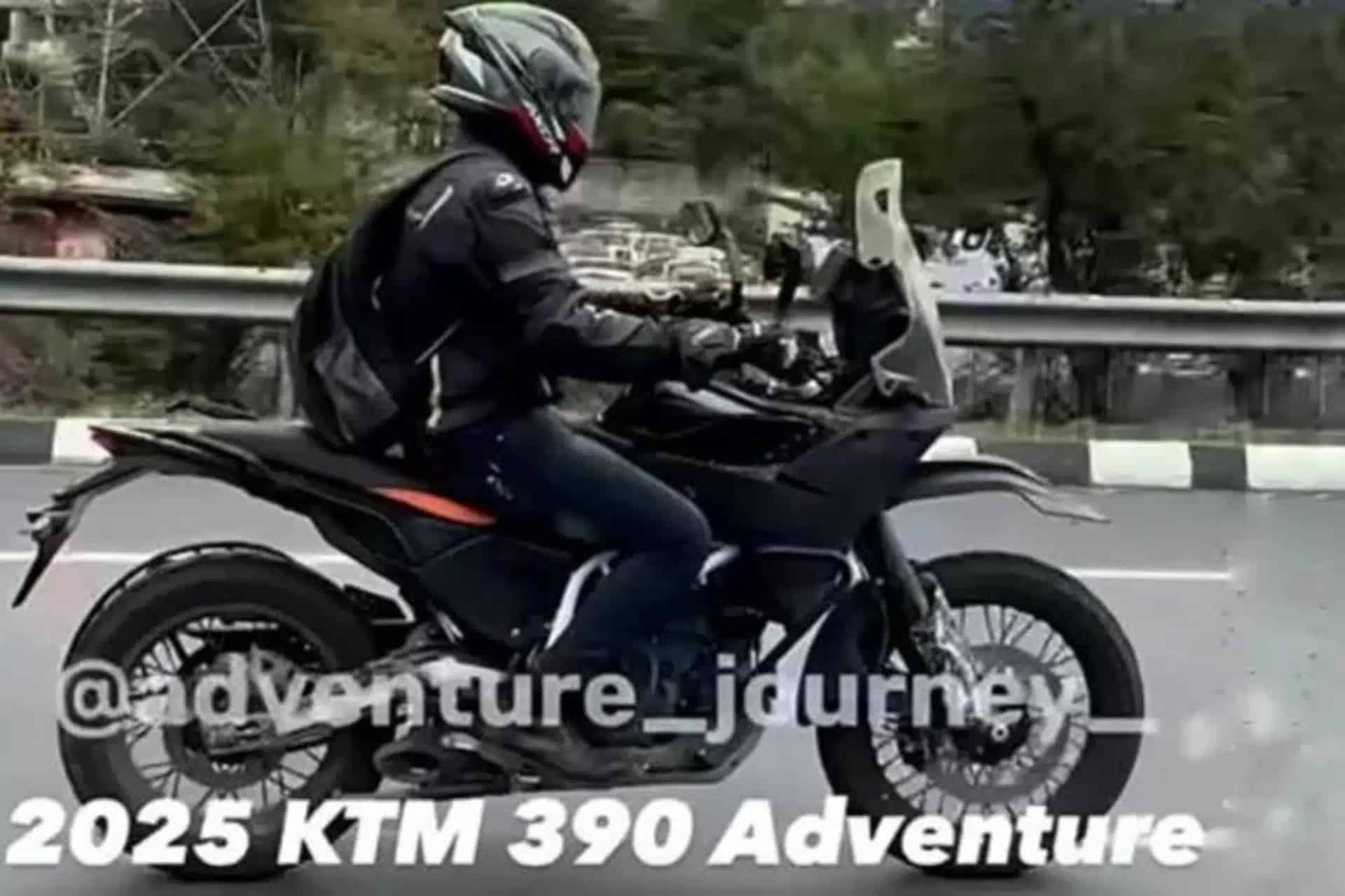 The next generation of KTM 390 Adventure spotted again in full test