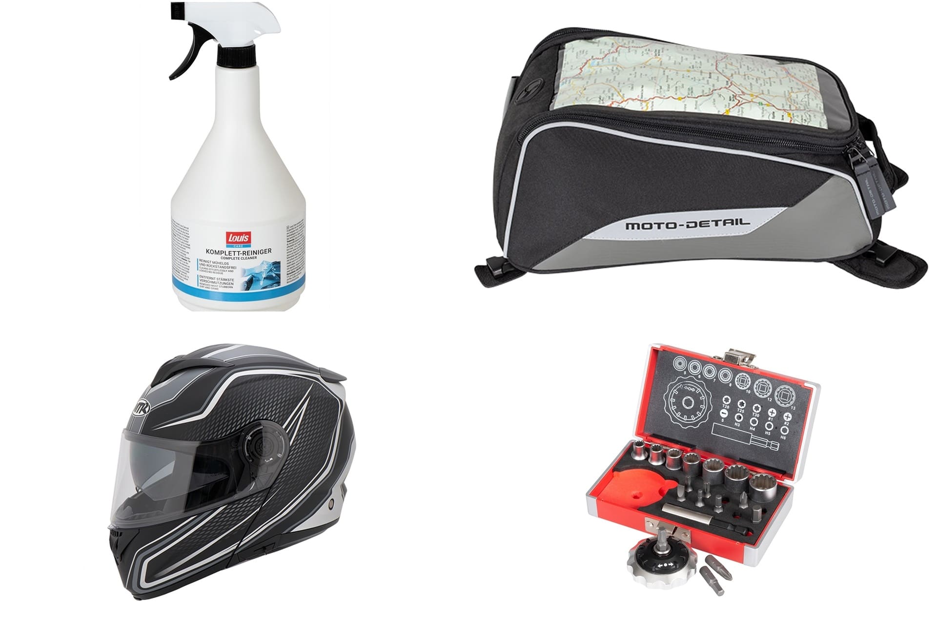 Marcas exclusivas de Louis Moto