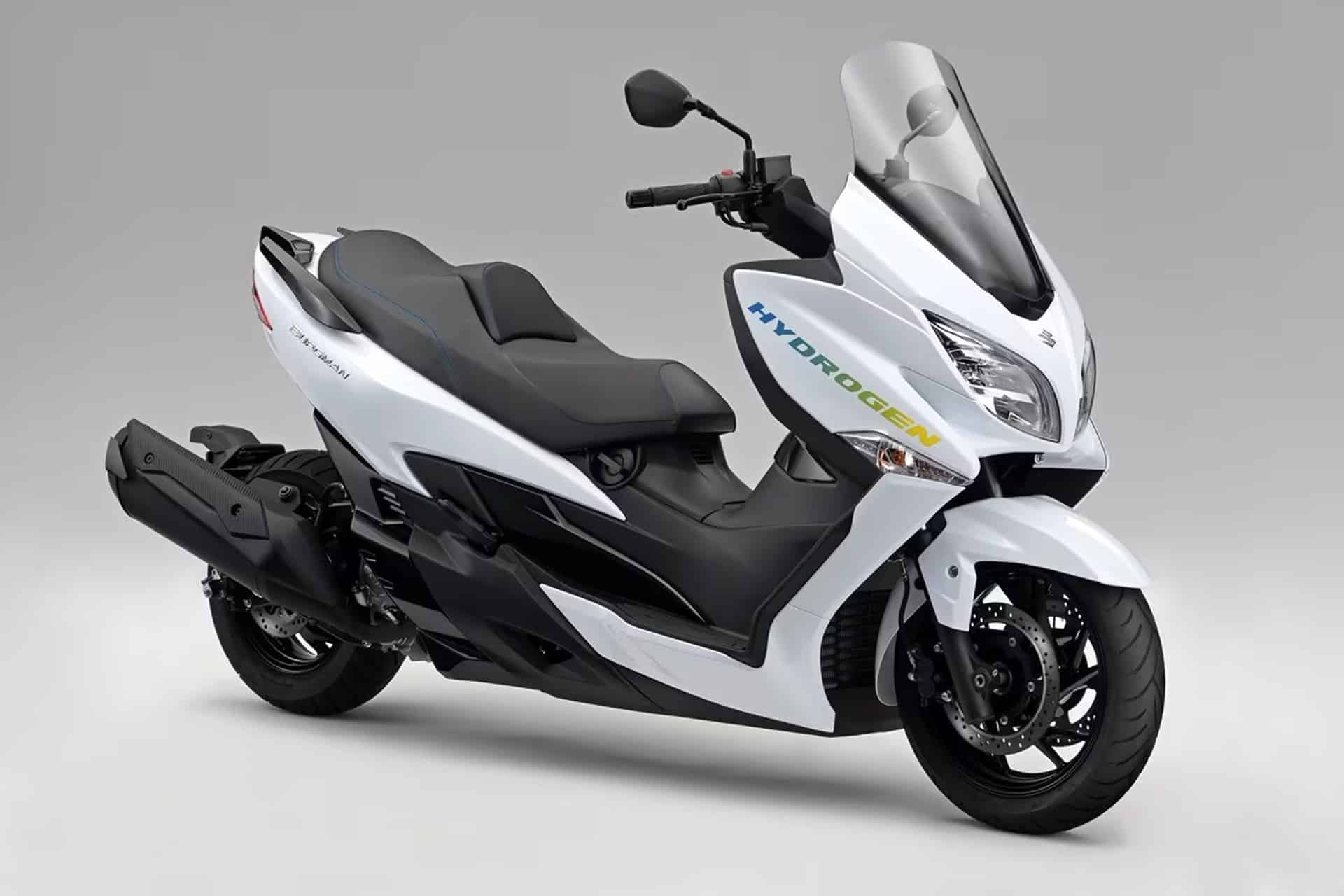 El Suzuki Burgman propulsado por hidrógeno en pleno proceso de desarrollo