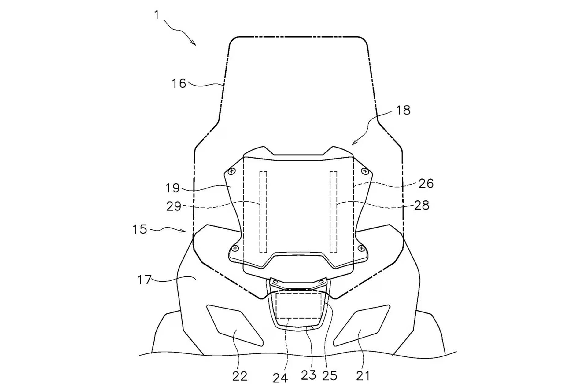 The screen plays an important role in protecting the camera