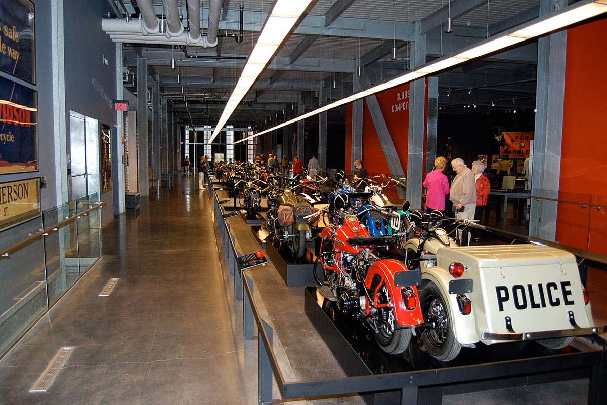 Si el Museo de Harley-Davidson que se ve es brutal, el que no se ve es increíble