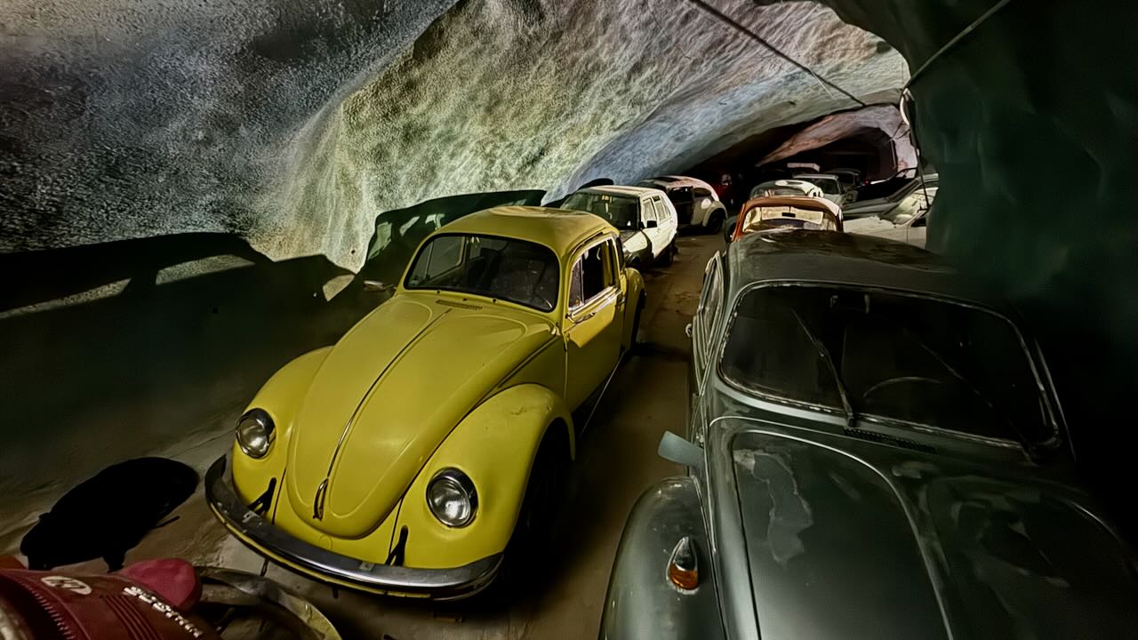 The Swiss mine that houses dozens of abandoned classic Volkswagens