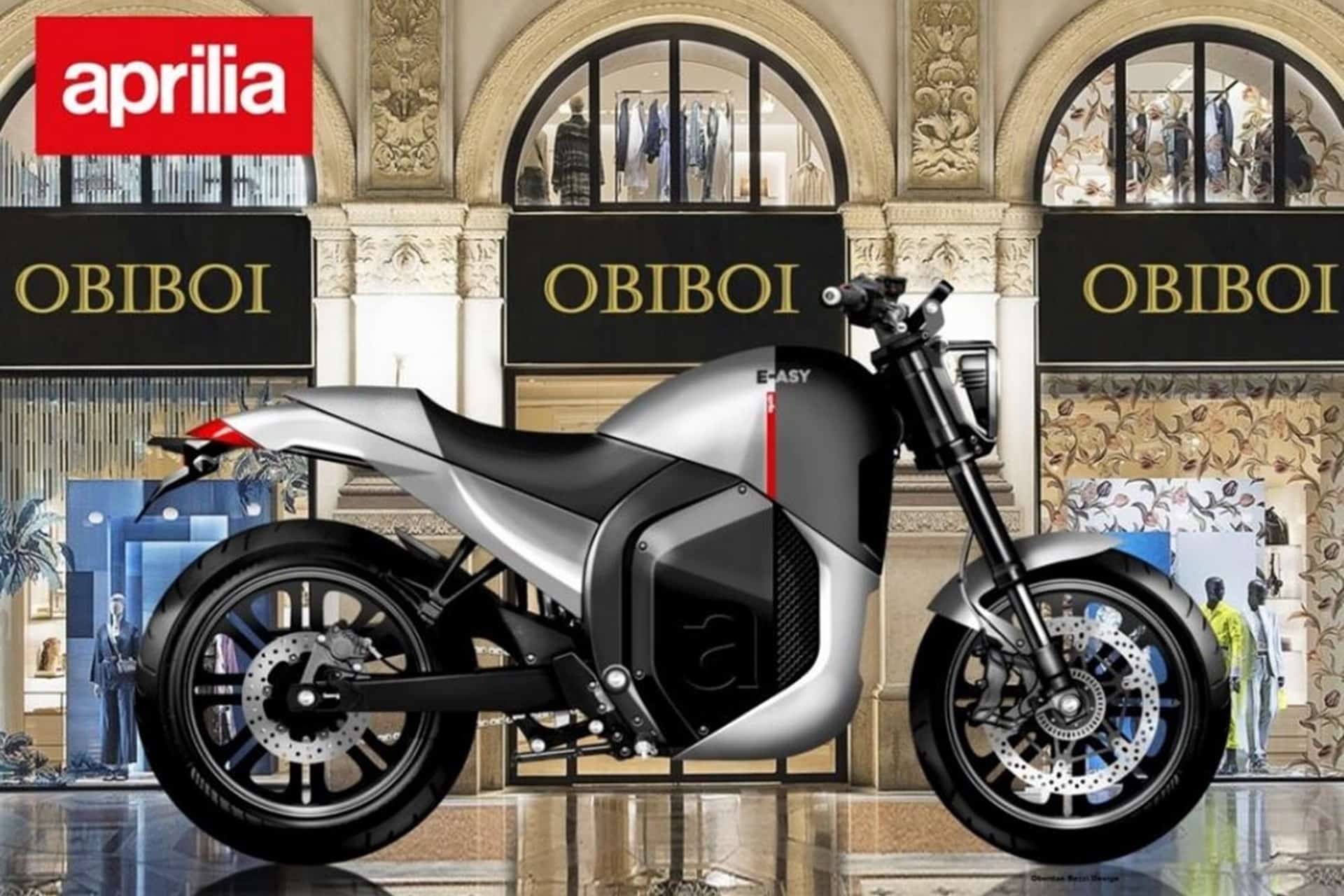 Aprilia E-Asy, the plug-in 6.5-litre motorcycle designed by Oberdan Bezzi for the 21st century