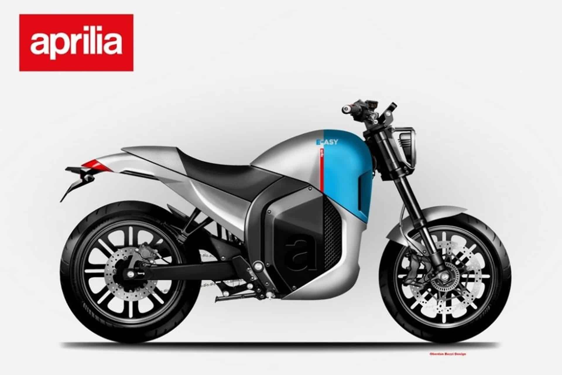 Aprilia E-Asy, la Motó 6.5 enchufable que ha ideado Oberdan Bezzi para el siglo XXI