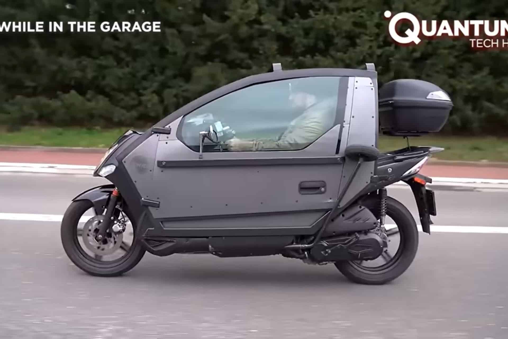 KYMCO Agility with roof