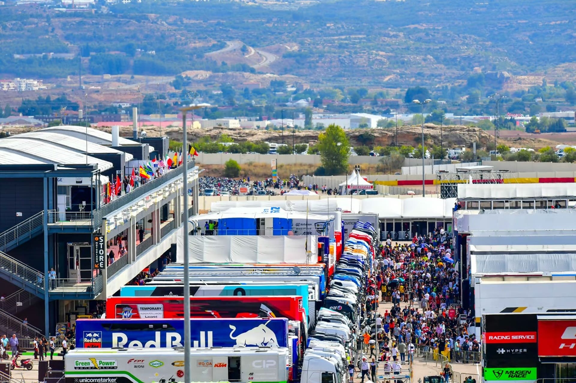 Casi 6.000 personas encargadas de la gestión del Gran Premio GoPro de Aragón
