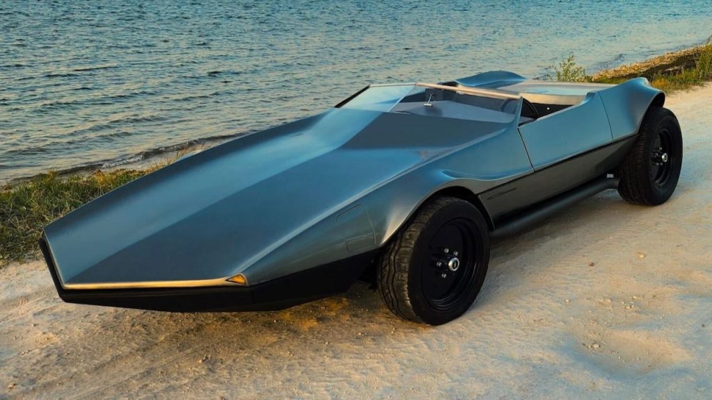Shell Shape Car Cannara, the first wedge-shaped car - Theuth