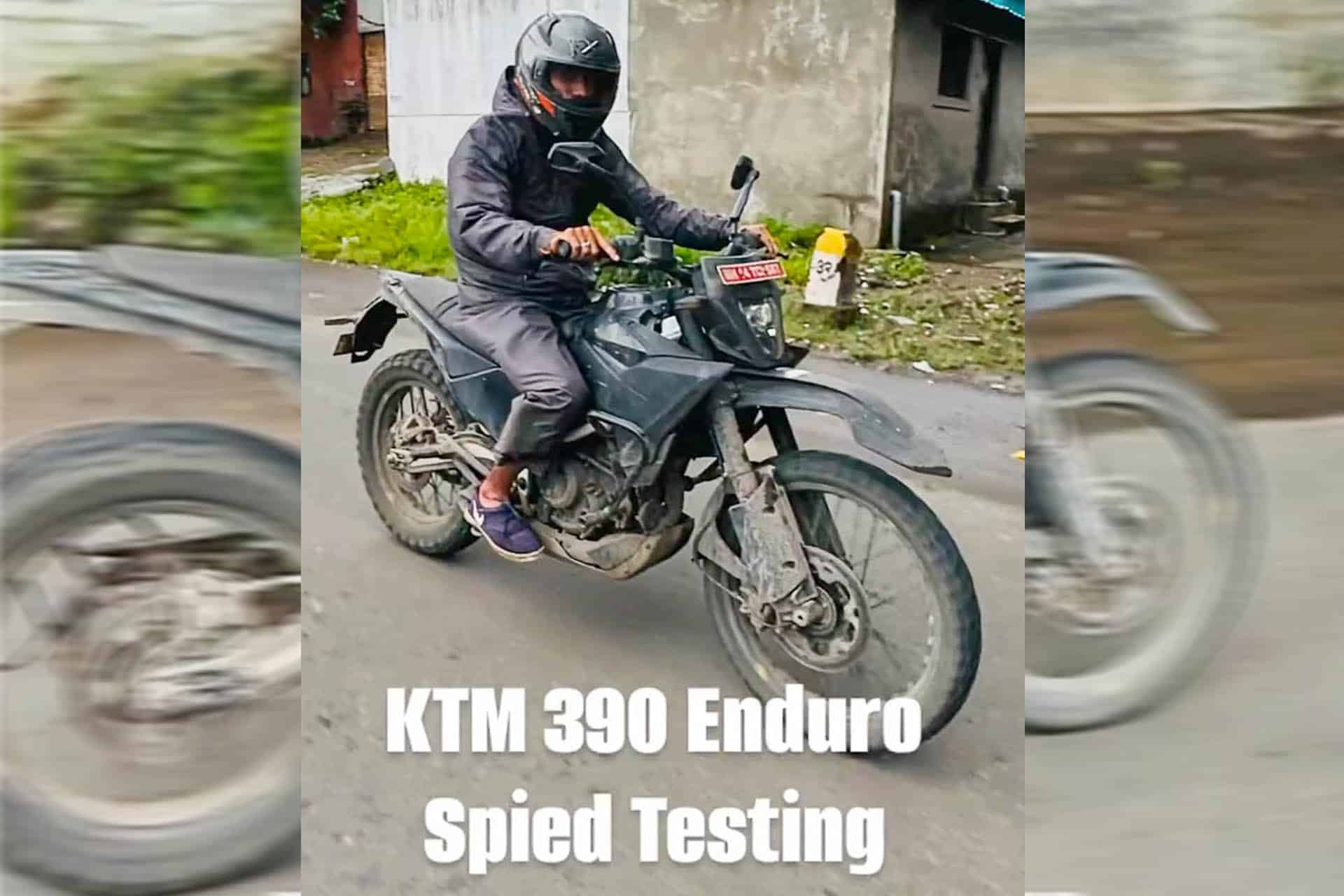 The bike has been spotted testing in India