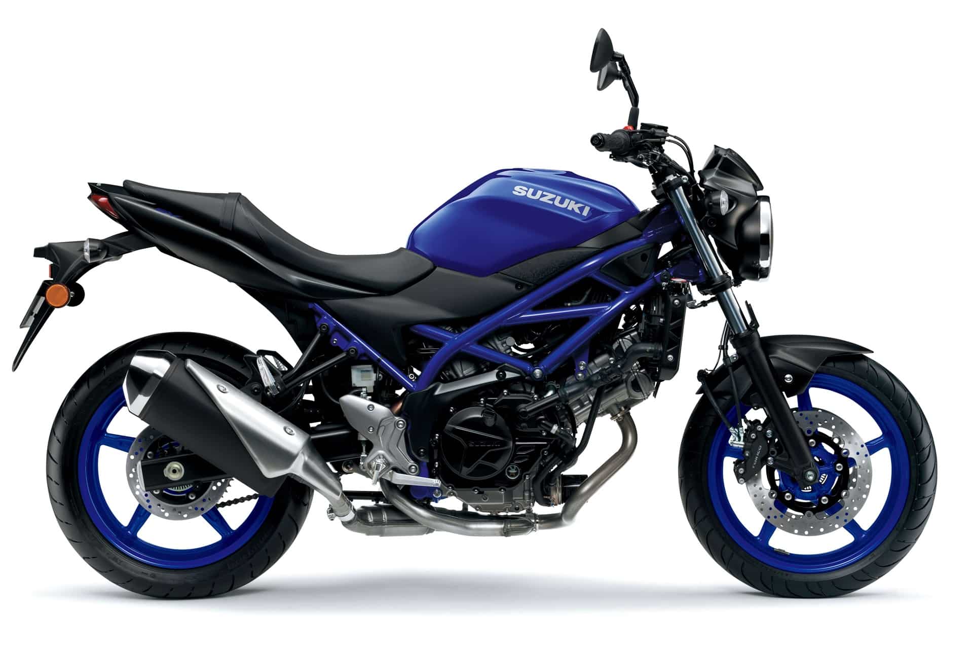 The Suzuki SV650 debuts "new clothes" to celebrate its 25th anniversary