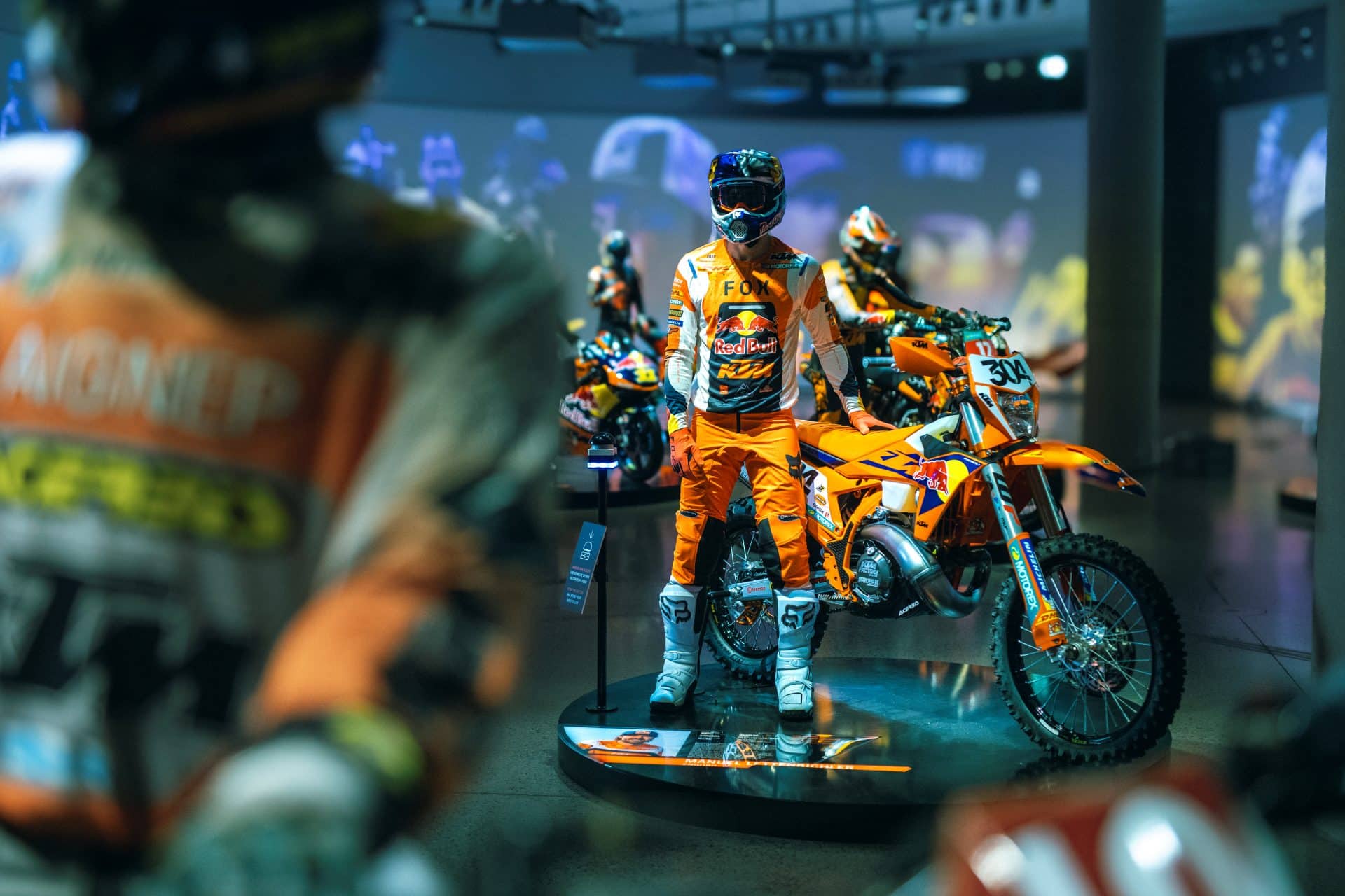KTM - An evening at the KTM Motohall with Mani Lettenbichler