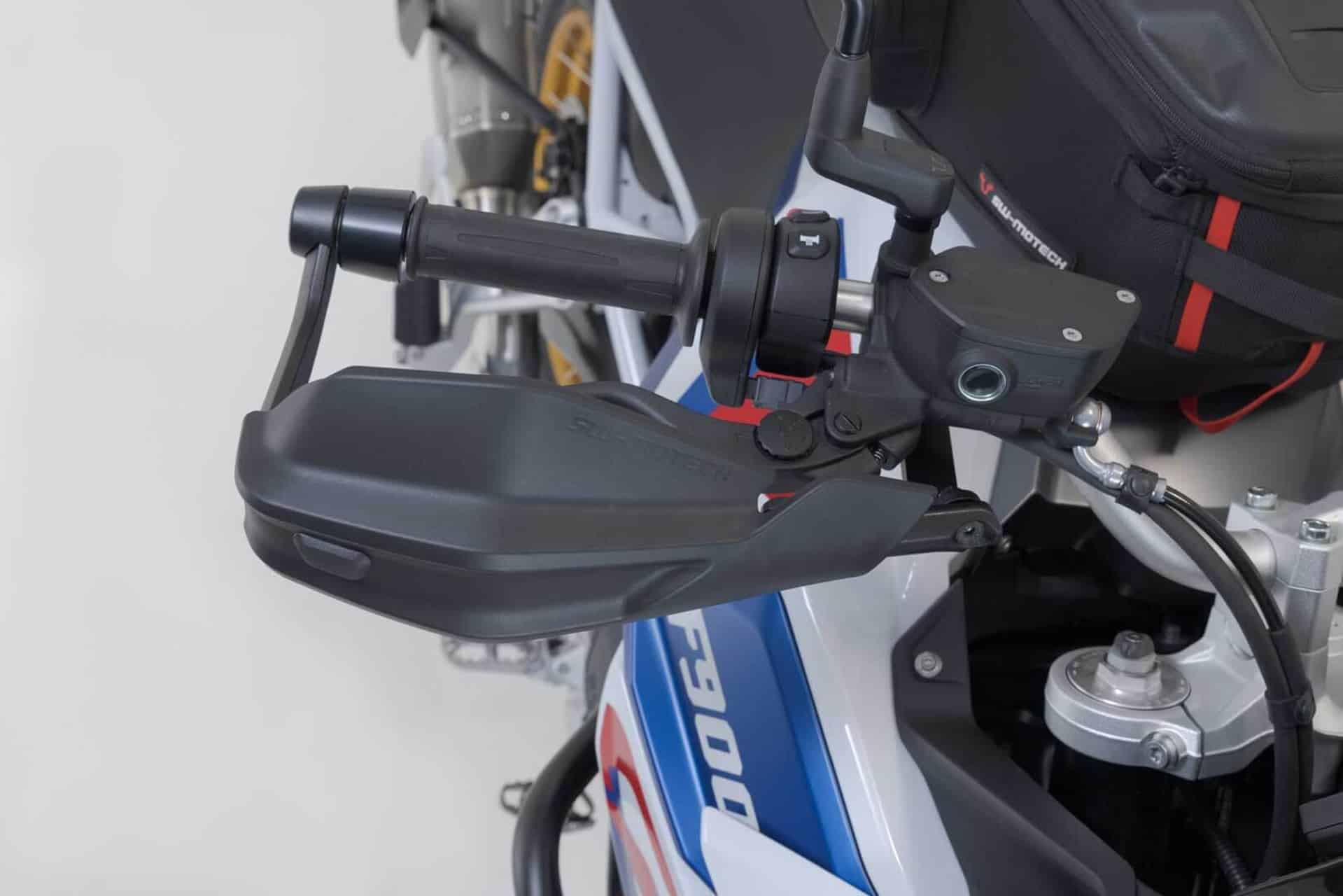 The BMW F900GS is better equipped with the extensive range of accessories from SW-Motech