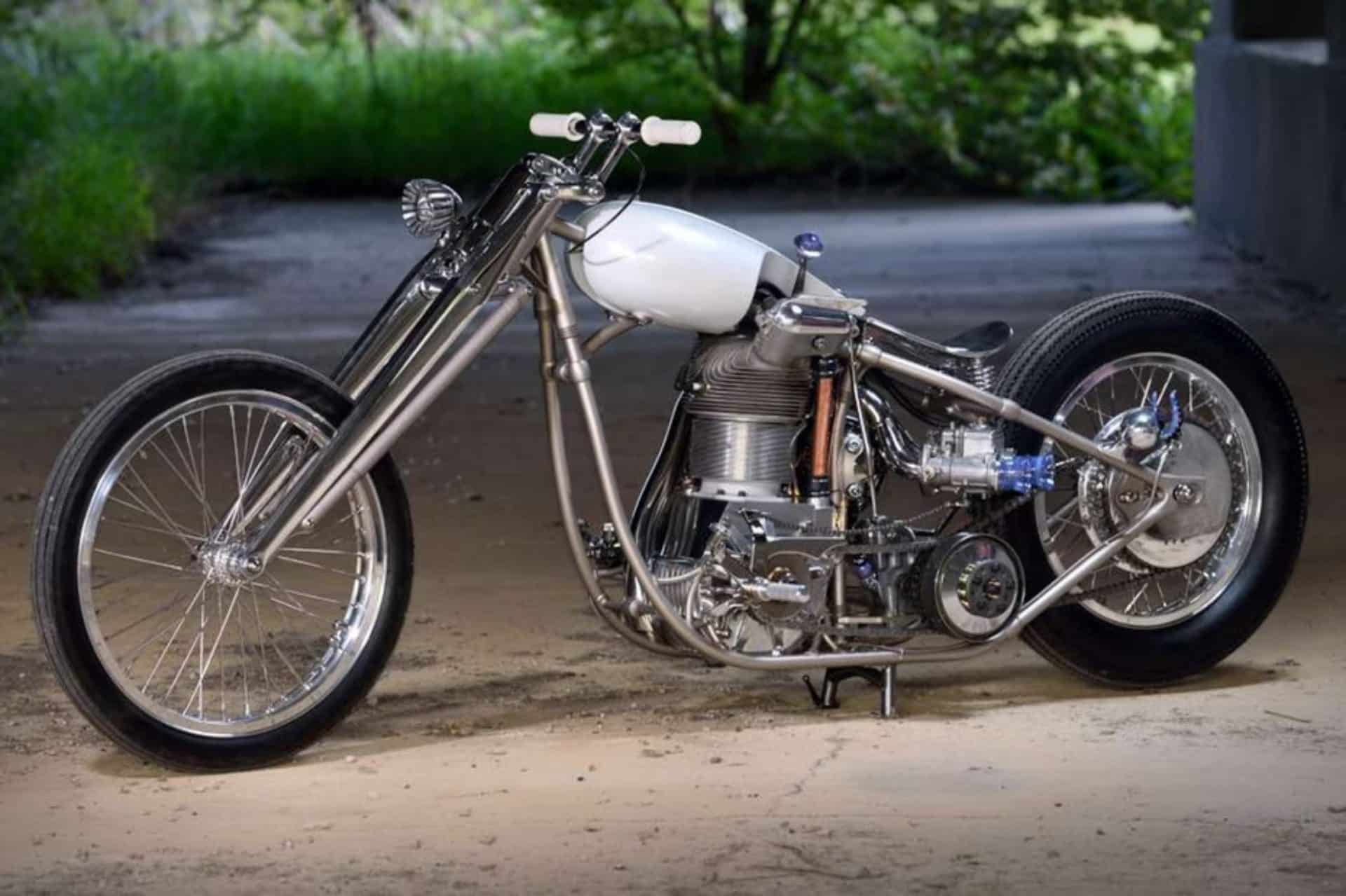 Al Hackel Custom Chopper motor radial