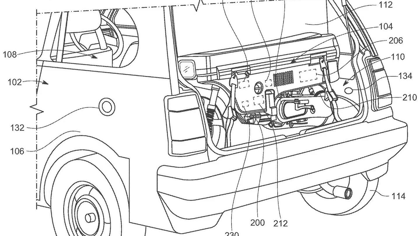 Honda patents a scooter that serves as a range extender in electric cars