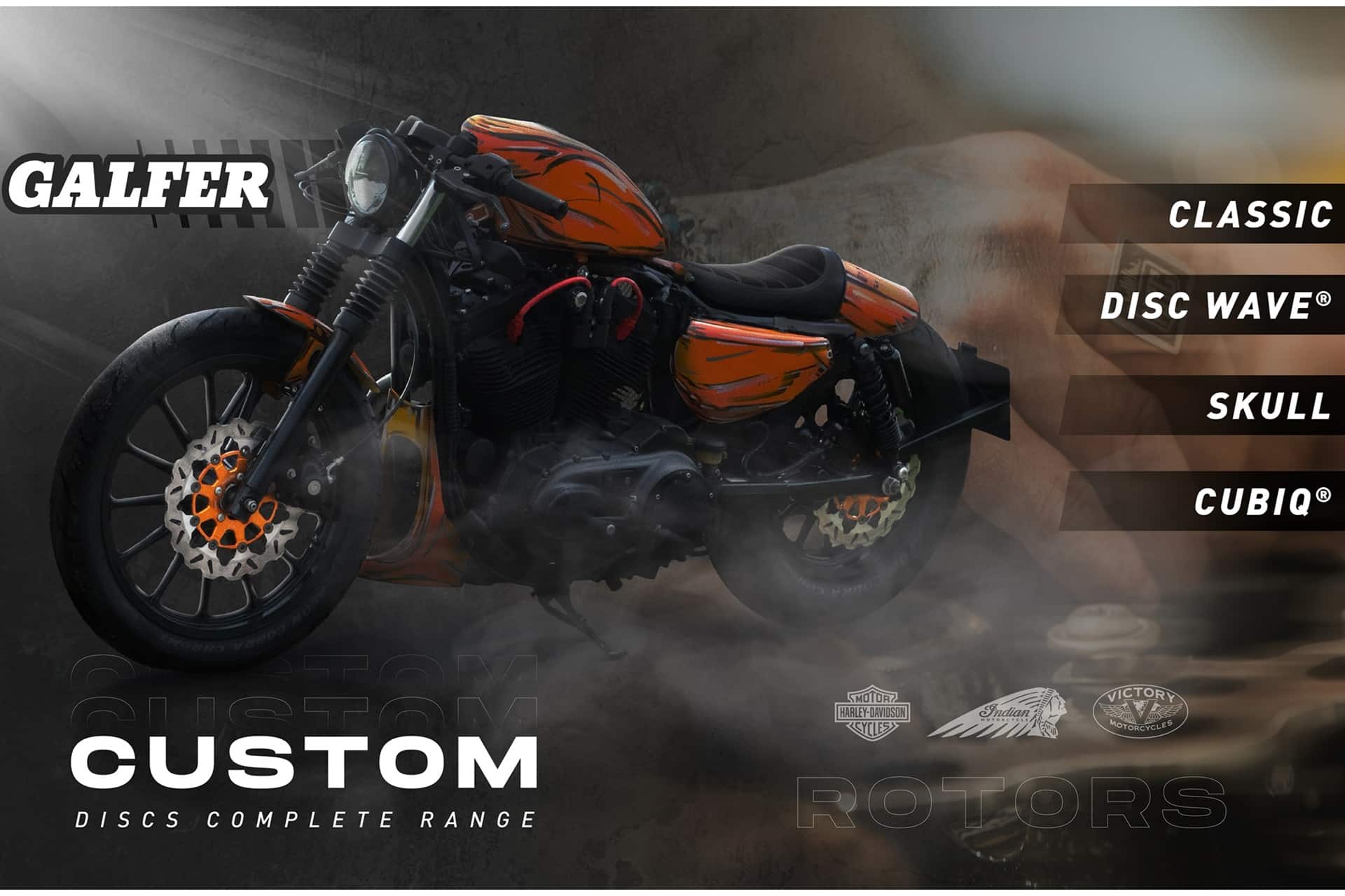 Gama Galfer V-Twin 2025