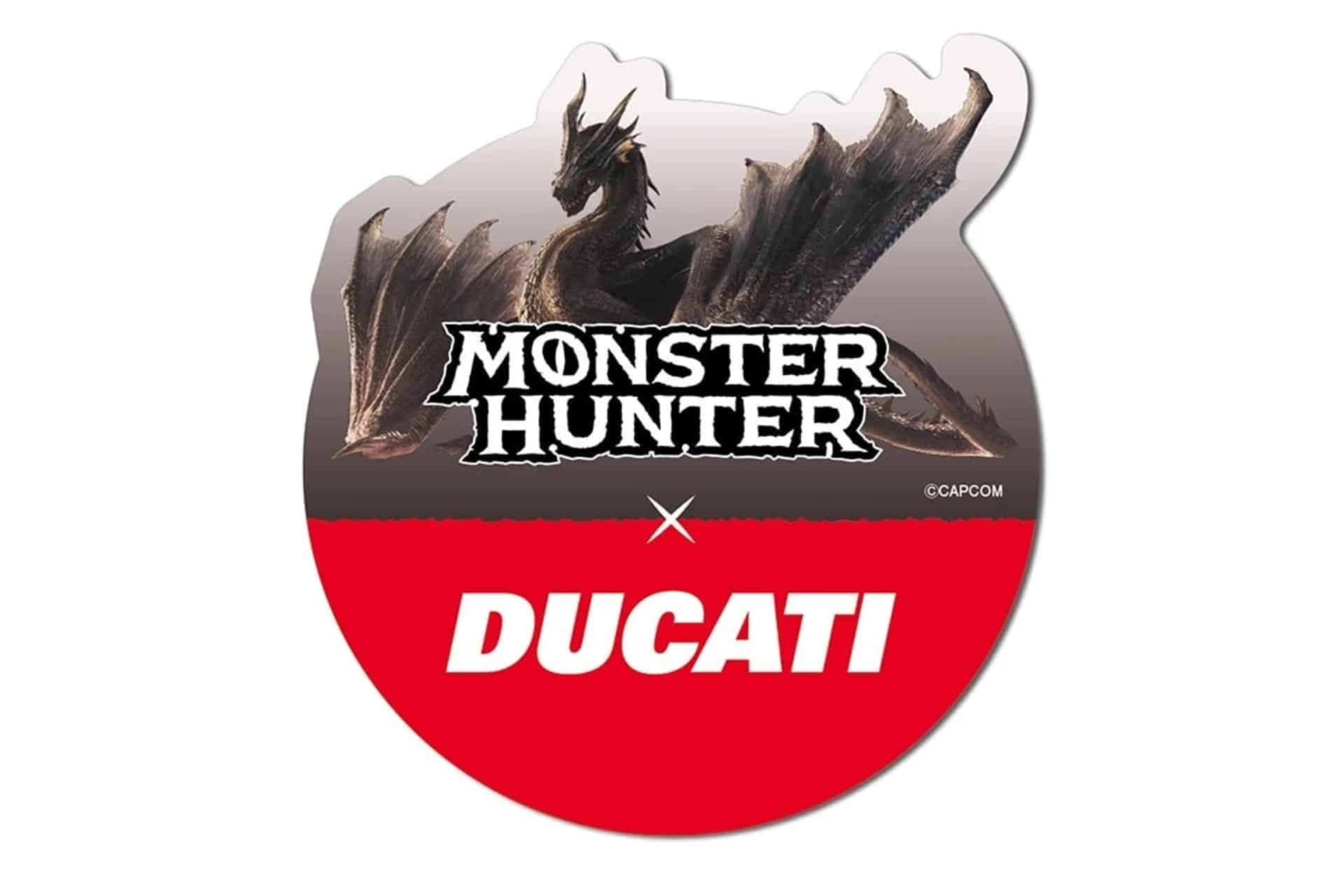 Ducati and Capcom join forces to create the special edition "Monster Hunter 20th Anniversary Monster SP"