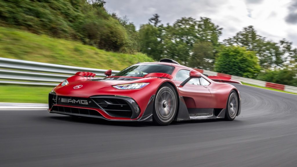 Amg Table The Mercedes-AMG One hits the table and improves its record at the ...