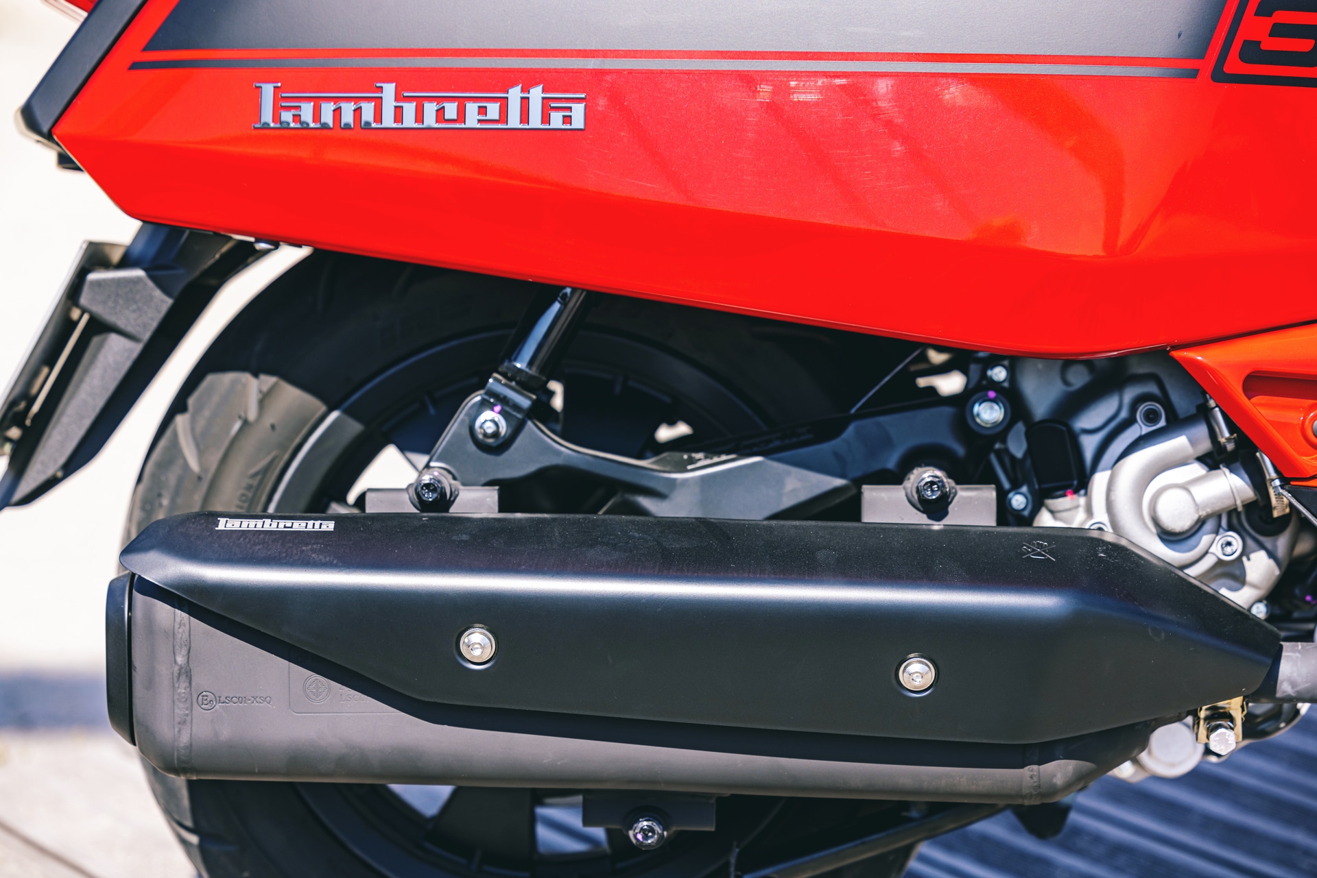 Lambretta X300/G350 test