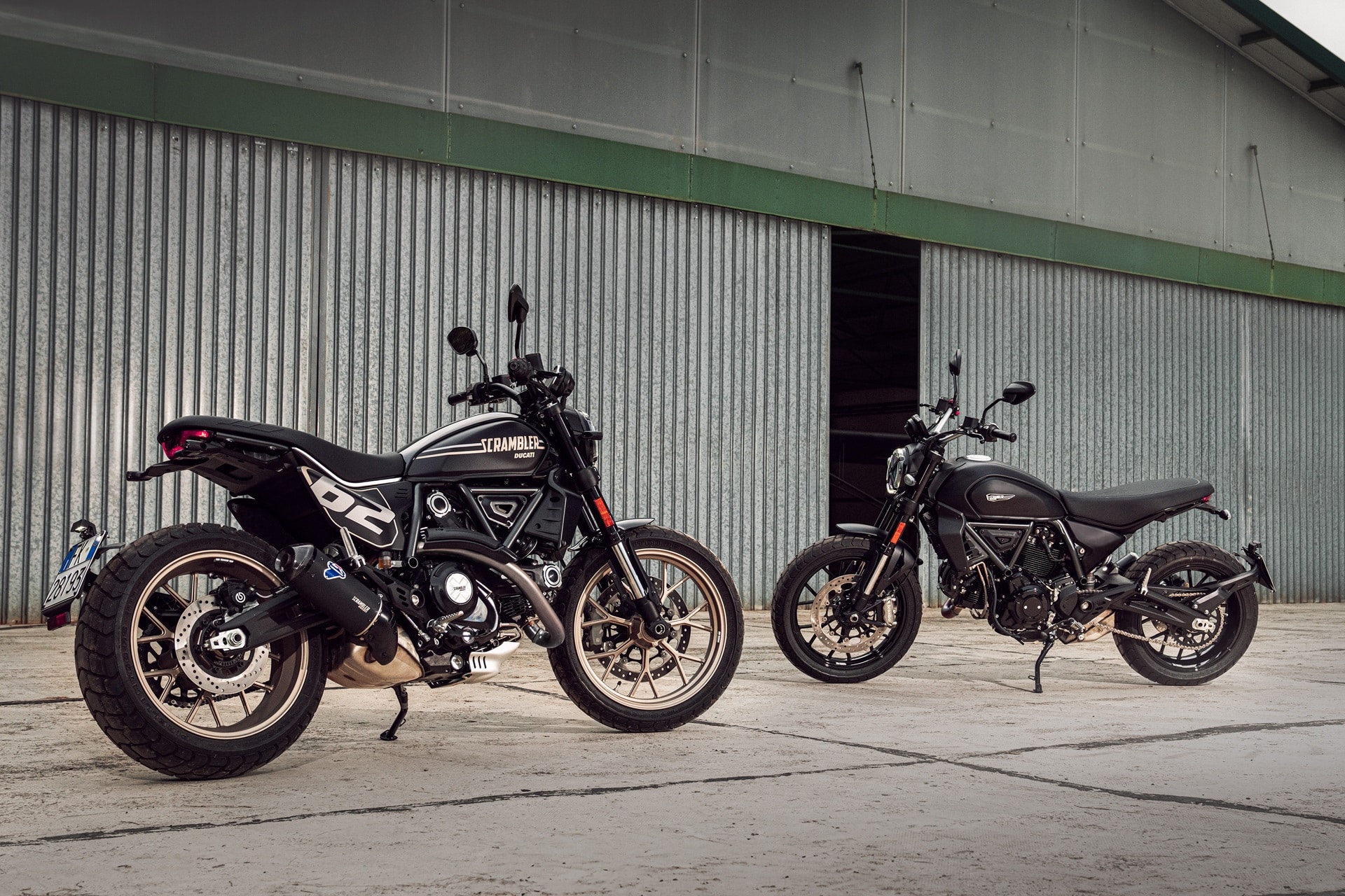 Icon Dark y Scrambler Full Throttle, los dos nuevos modelos Scrambler Ducati para 2025