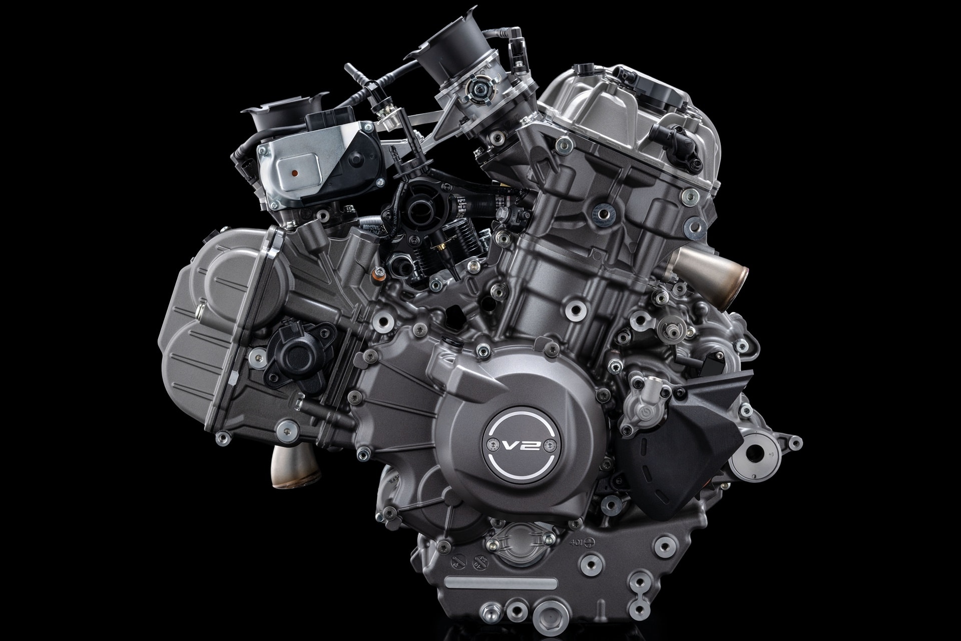 New Ducati V2 engine 2025