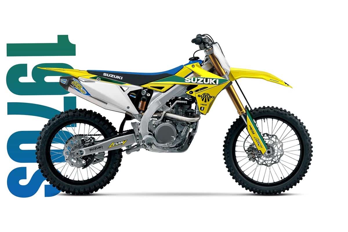 Suzuki se suma a la moda retro con las RM 50 Aniversario